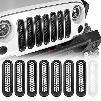 Rugged Ridge メッシュグリル インサート jk ラングラー Rugged Ridge メッシュグリルインサート/ブラック(JK) - オート